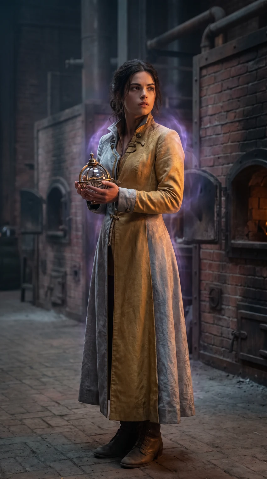 Cinematic portrait · Liora Clockheart